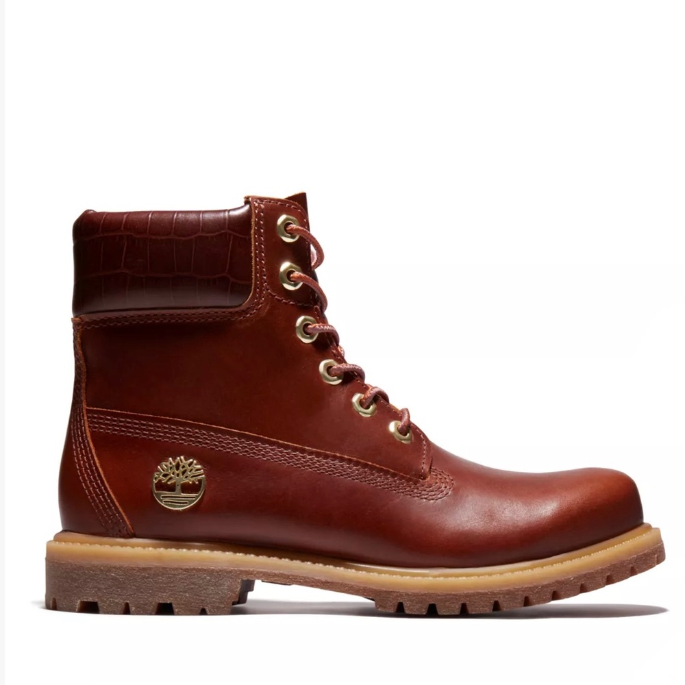🆕 TIMBERLAND WOMEN'S SAFARI CROCODILE 6-INCH WP BOOT